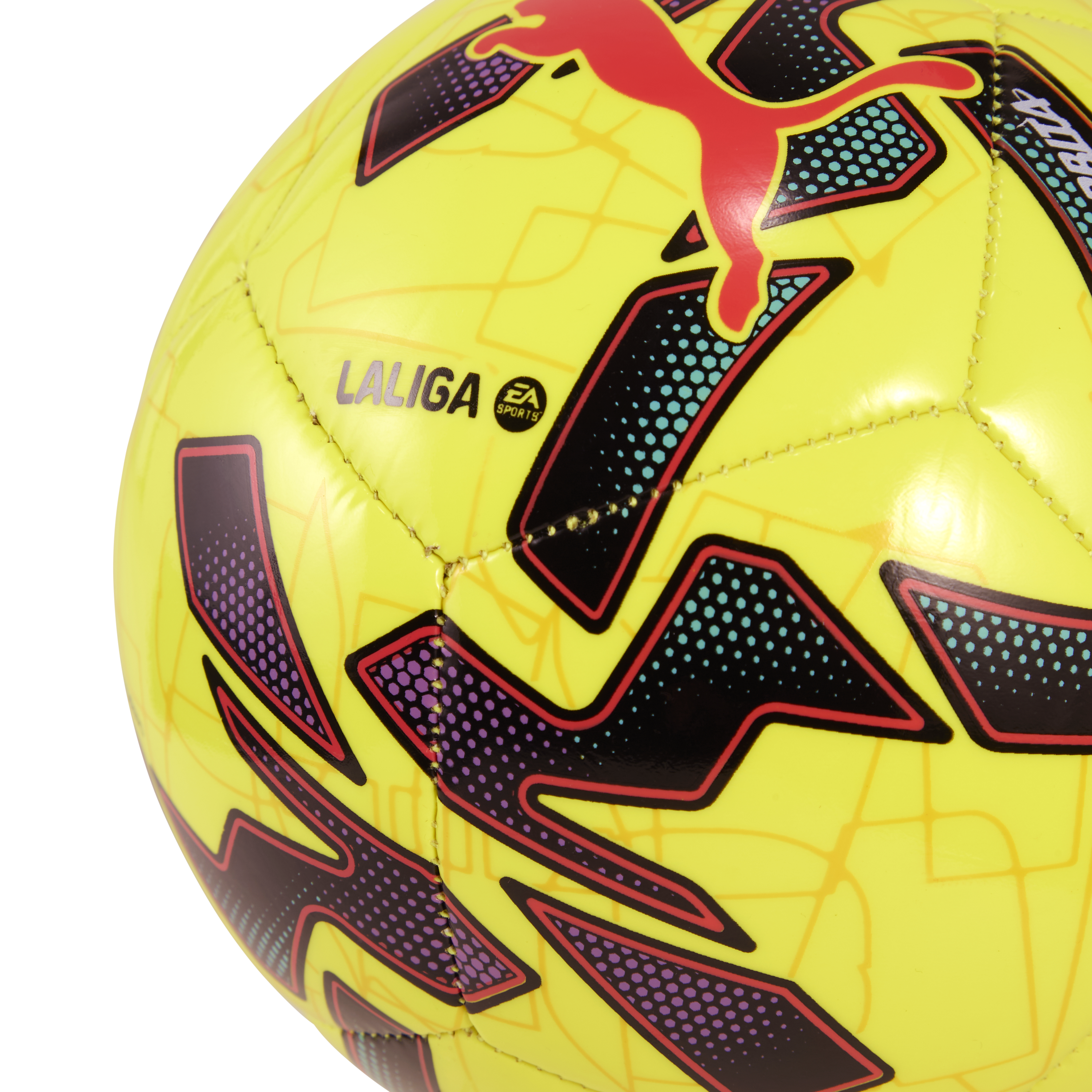 PUMA Orbita LaLiga 1 Mini Soccer Ball - Fluor Yellow